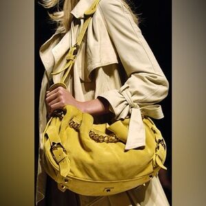 VINTAGE Burberry Prorsum Runway Collection
Suede Leather Hobo bag